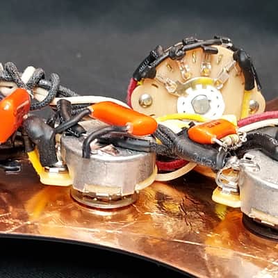 Rock'n R Guitars Loaded HH for Strat Pickguard W/GM 1984's & Fast Coil Splits 2026- White Pearl image 4