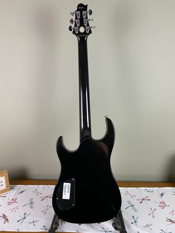 Samick Greg Bennett CD-2 Electric Guitar – Metallic Black | Reverb