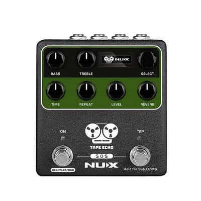 NUX NDD-7 Tape Echo w/ SOS Stereo Phrase Looper Pedal image 1