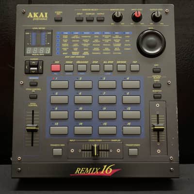 Akai Remix 16 Stereo Sampler Phrase Sampling & Loop Live Mixer