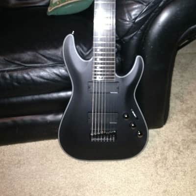 Schecter SLS C-8 2013 Matte Black w/Hardshell case image 3