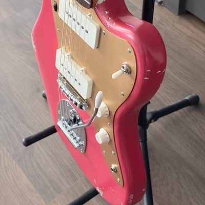 Squier Classic Vibe '60s Jazzmaster (MJT Aged Body - Fiesta Red) image 3