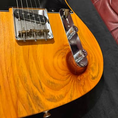 Fender Player MIM Partscaster Tele - 2021 With Fender Vintage ‘64 Pickups and Custom Knotty Pine Body image 15