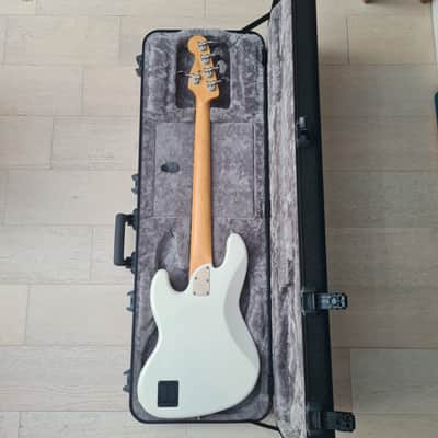 Fender american Ultra Jazz Bass V MN 2022 - arctic pearl image 8