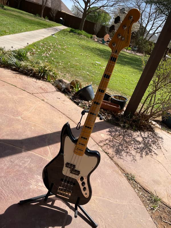 Fender Modern Player Jaguar Bass 2013 - 2014 - Black image 1