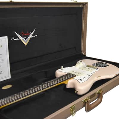 Used 2026 Fender Custom Shop 63 Jazzmaster Relic in Faded Aged Shell Pink CZ584937 image 13