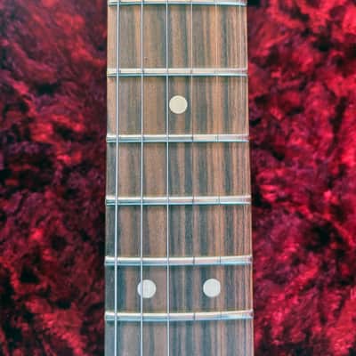 Fender Limited Edition Mahogany Blacktop Stratocaster HHH 2019 - Olympic White image 8