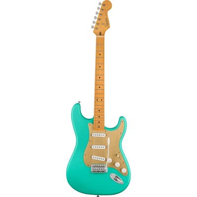 Squier 40th Anniversary Stratocaster Vintage Edition Satin Seafoam Green image 2