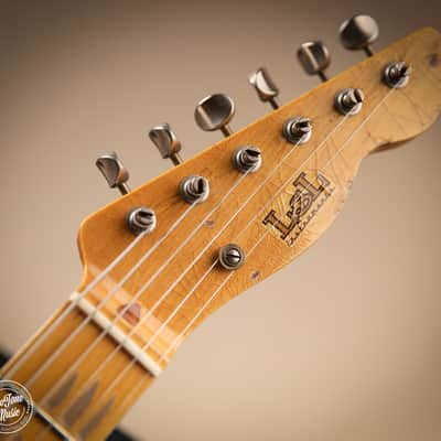 LsL Instruments T-Bone 52 "Cice" Relic 100th Guitar Made Butterscotch Blonde image 9