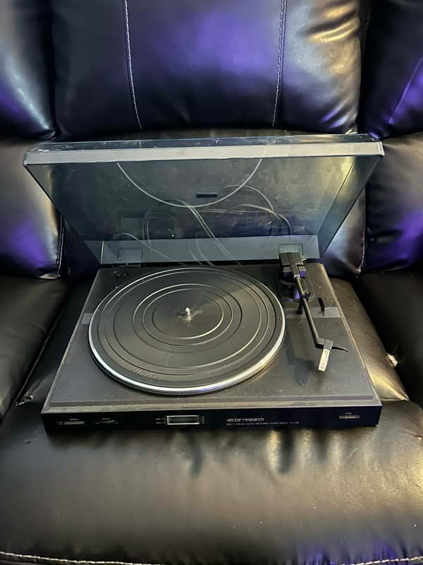 Vector Research VT-155 Turntable, Belt Drive, Auto Return Audio Technica Phono Cartridge AT216EP image 1