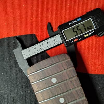 Flame Roasted Maple Strat Neck fits fender Stratocaster body 22 frets image 11