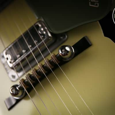 1960s Gretsch USA G6118 Anniversary Two Tone Green & Original Hard Case image 5