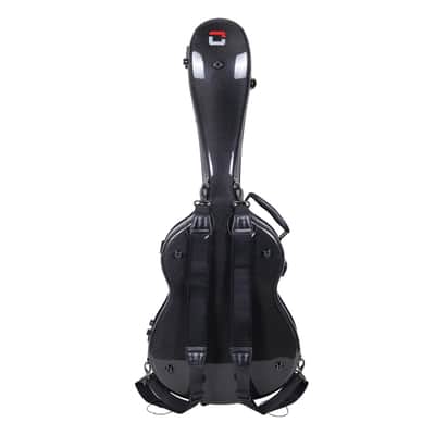 Crossrock CRF6030C Air Carbon Classical Guitar Case 4/4 Full Size – 100% Pure Carbon Fiber Case 2025 - Black image 2