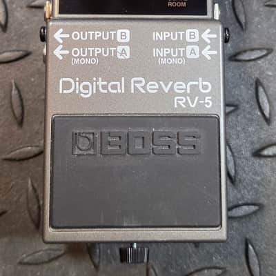 Boss RV-5 Digital Reverb (Dark Gray Label) 2002 - Present - Grey image 2