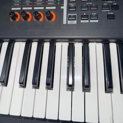 Yamaha MX61 61-Key Digital Synthesizer 2010s - Black image 3