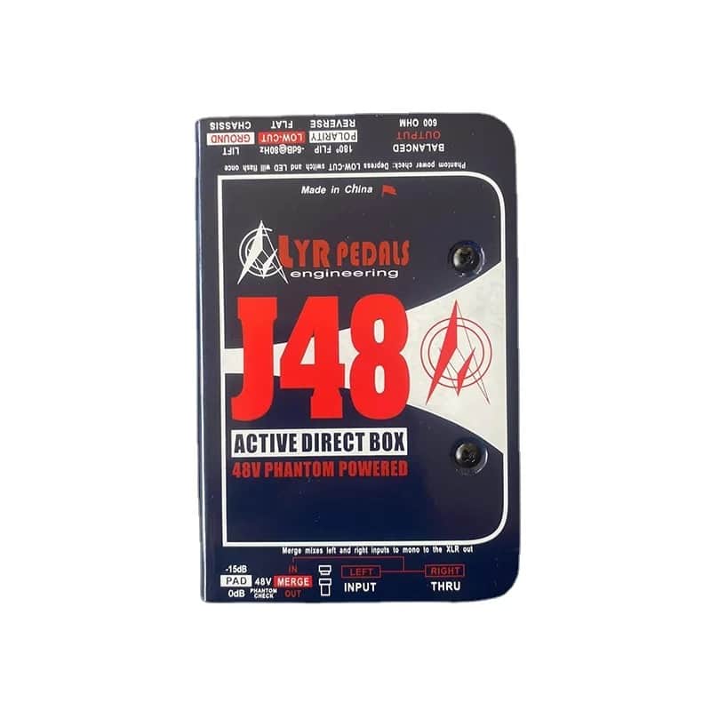 Ly rock 48V Phantom Power Active DI Direct Box, price include the import duty for US buyer,price include the import duty to US buyer image 1