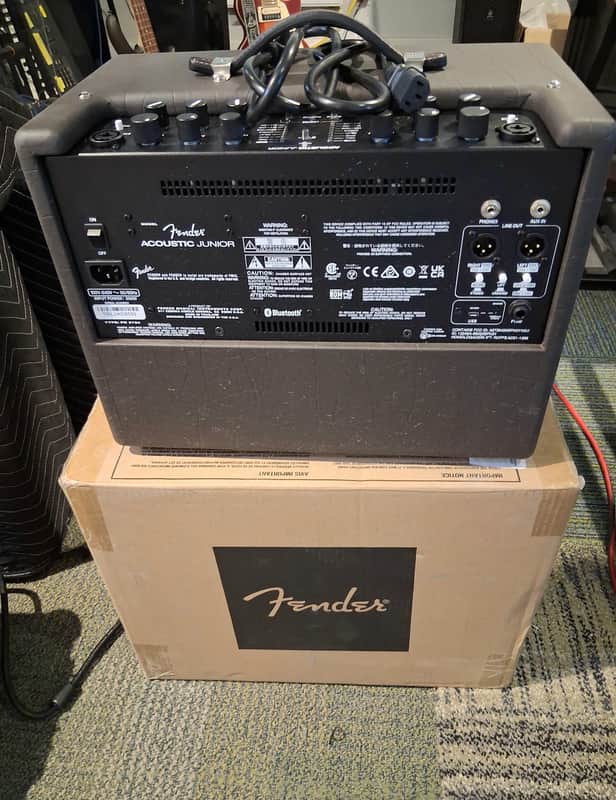 Fender Acoustic Junior 2-Channel 100-Watt 1x8" Acoustic Guitar Combo 2020 - Present - Brown image 1