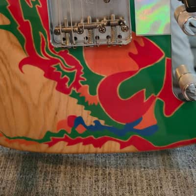 Mint Fender Jimmy Page Dragon Tele and OHSC image 6