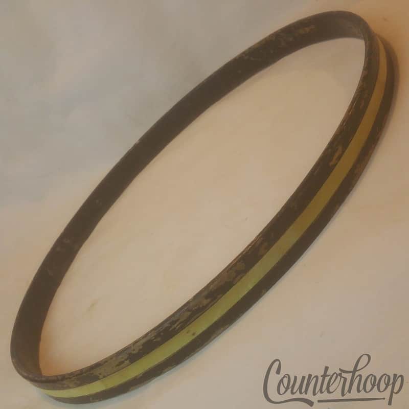 *Slingerland 20" WMP 1-Ply Solid Maple Bass Drum Hoop/Rim Vintage 40s Sound King image 1