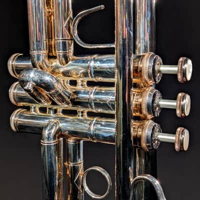 B&S Challenger II Bb Trumpet BS31372LR-2-0 - Reverse Lead Pipe, Silver Plated Finish, DEALER DEMONSTRATOR! image 3
