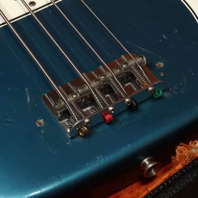 1966 Fender Precision Bass - Lake Placid Blue - All Original image 10
