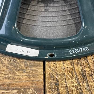 Jensen C12N Vintage Ceramic 12" 50-Watt 4ohm Guitar Speaker 2010s - Green image 2