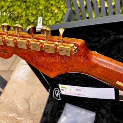 ♚ SUBLIME ♚ 2016 Fender CUSTOM SHOP Artisan OKOUME Stratocaster♚Dark Roasted♚69 Handwounds ! image 16