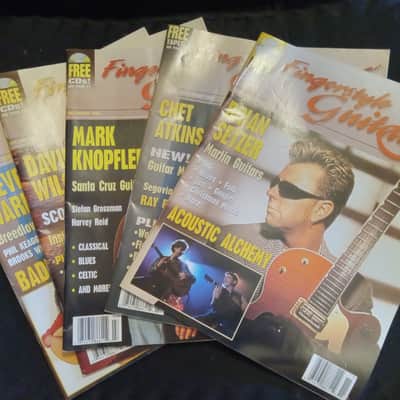 Finger Style Guitarist 1990s 1995 MAGAZINES image 1