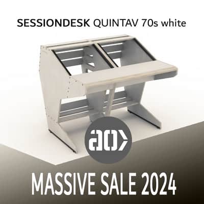 Sessiondesk QUINTAV 70s white (Studiotisch) Neu, A-Stock, OV, (UVP: 1190€) image 1