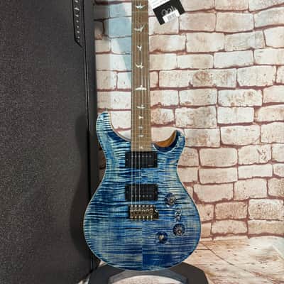 PRS Custom 24-08 Wood Library - 10 Top- Stainded Neck - Ziricote FB-Black Smoked HW -DMO- PS-Indigo- LTD. image 1