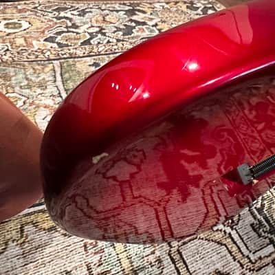 Fender American Deluxe Stratocaster  1993 with Lace Sensor Pickups - Red image 4