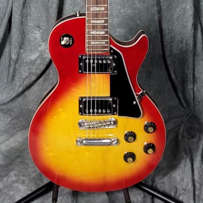 VINTAGE 1970's Encore Les Paul Copy, Figured Cherry Sunburst image 1