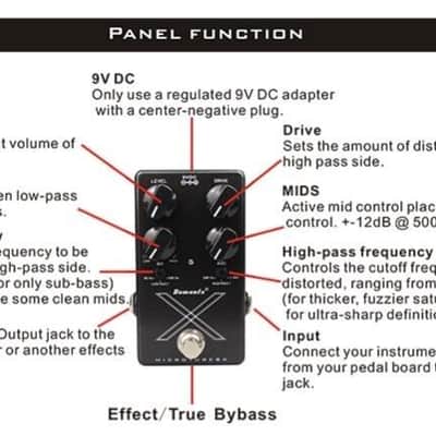 Demon FX MICROTUBES X FACTOR Bass Boost/Overdrive image 5
