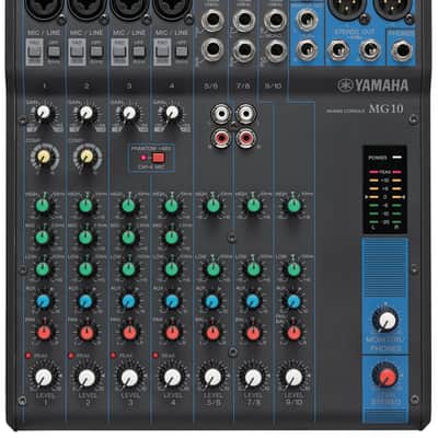 Yamaha MG10 10-Channel Compact Stereo Mixer image 2