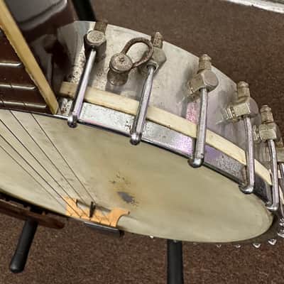Used Alex 5 String Banjo Open Back Local Pickup Item Old Vintage image 5