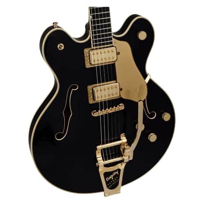 Gretsch Broadkaster LX Center Block 6-String Right-Handed Electric Guitar with Laminated Maple Body, Maple Neck, and Ebony Fingerboard (Black) image 3