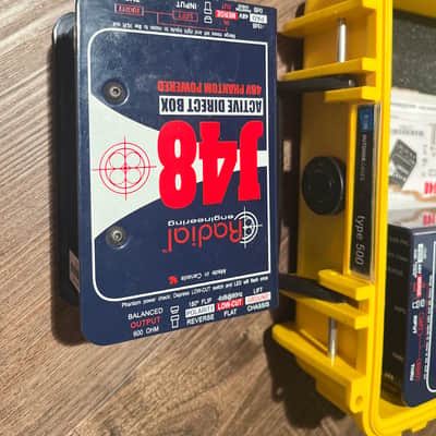 pair of Radial J48 Active Direct Box, incl. Case image 2