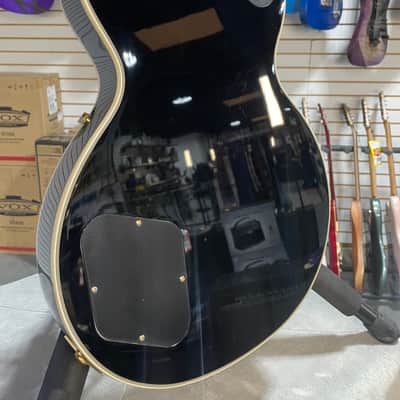 Epiphone Les Paul Custom - Ebony w/Crossrock Hardshell Case image 9