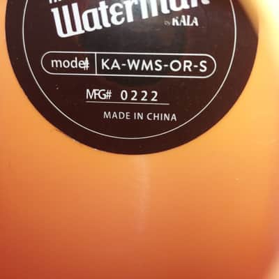 Kala Waterman Sunset Orange Soprano Ukulele image 3
