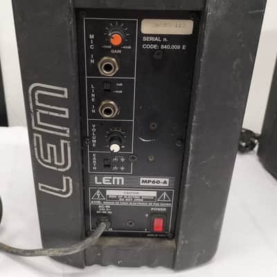 LEM MP60-A Coppia Casse Attive 60 W image 5