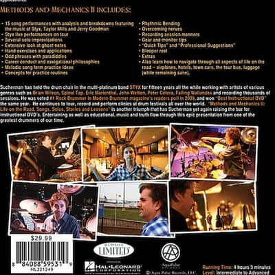 Todd Sucherman - Methods & Mechanics II - Life on the Road * Songs & Solos * Stories * Lessons image 3