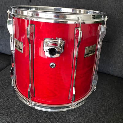 Pearl BLX tom 16x14” 1988 - Sequoia red image 6