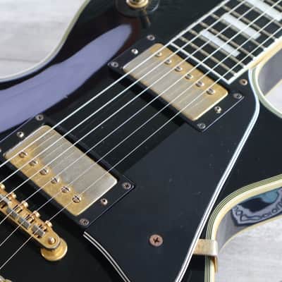 1990's Greco EGC '50's Reissue Les Paul Custom (Ebony) image 5