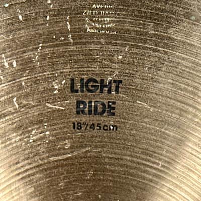 18" Zildjian A 1980s Light Ride Cymbal 1448g *Video Demo* image 3