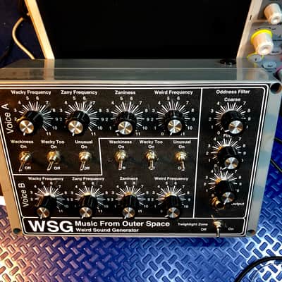 Music From Outer Space MFOS Weird Sound Generator WSG 2018 Grey/Black image 2