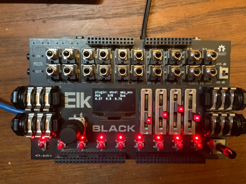 Elk Audio Blackboard plus Pi Hat audio development kit 2020 image 1
