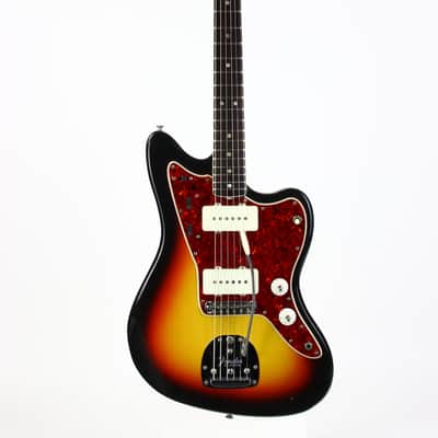 1966 Fender Jazzmaster Sunburst w Original Case CLEAN Vintage Guitar Dots and Bound! image 5