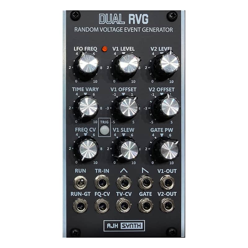AJH Synth Dual Random Voltage Event Generator Eurorack Module (Black) image 1