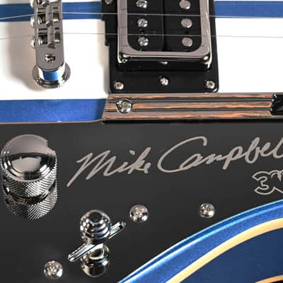 Duesenberg Starplayer TV Mike Campbell - Blue & White image 10