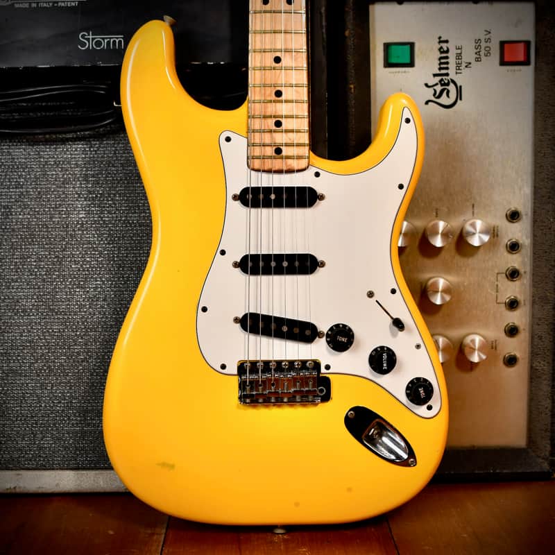 Fender Stratocaster International Colour Monaco Yellow 1981 image 1
